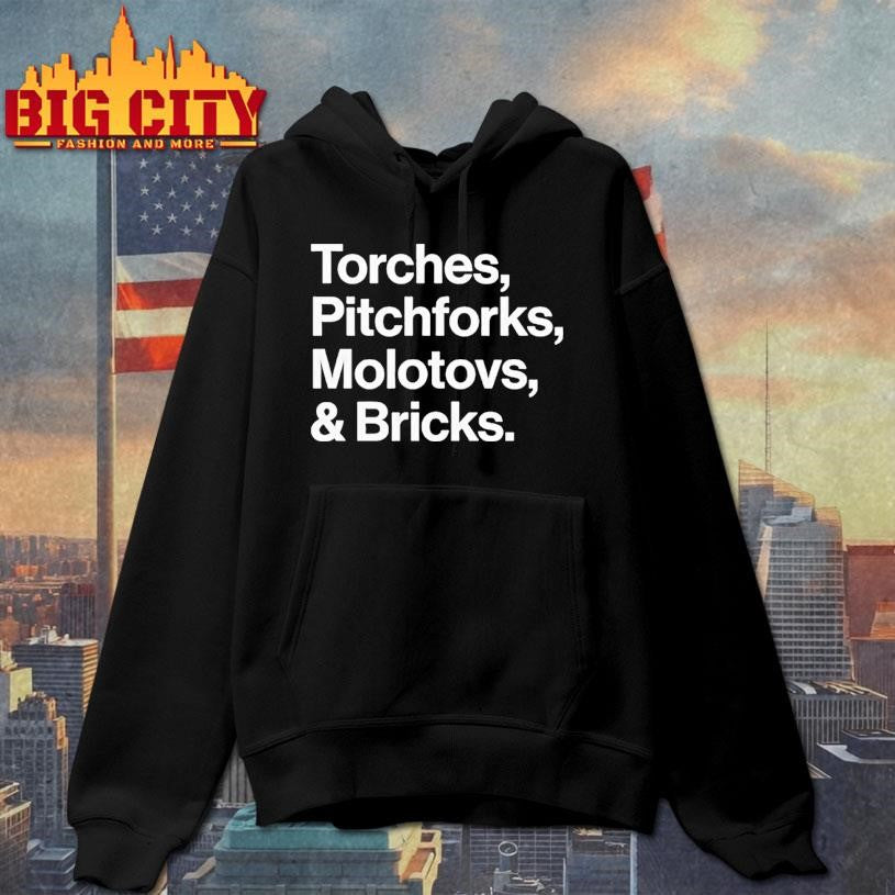 Tom Morello Torches Pitchforks Molotovs And Bricks 2025 World Tour Shirt