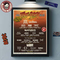 Tons Of Rocks 2026 Full Lineup In Oslo Norway From 24 To 27 June 2026 Home Decor Poster Canvas