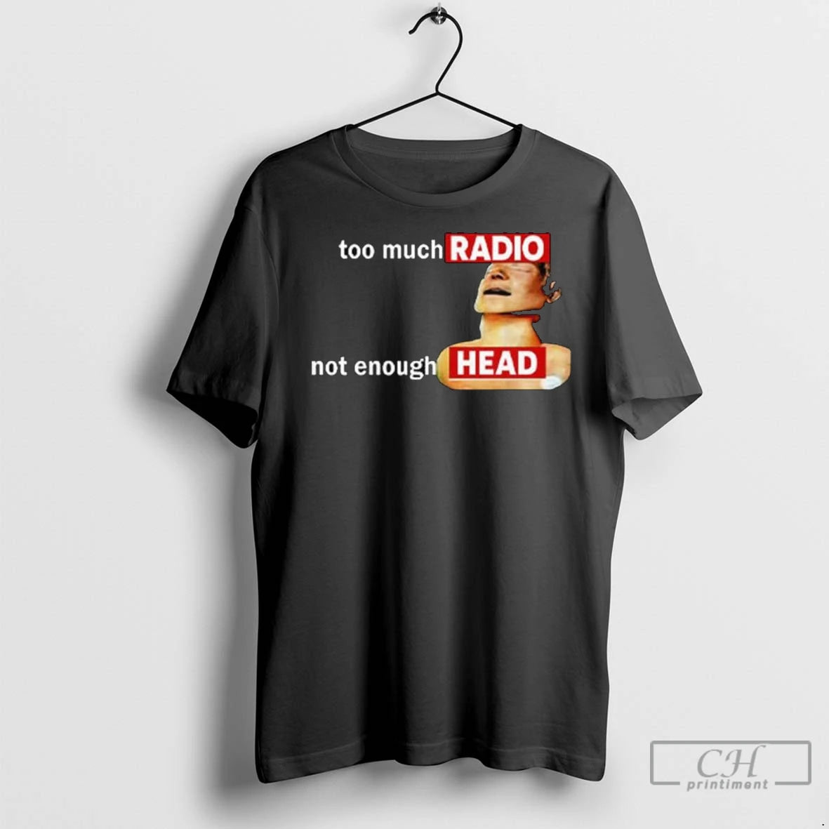 Too Much Radio Not Enough Head Long Sleve T Shirts