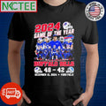 Top 2024 Game Of The Year Bills 48 42 Lions Shirt