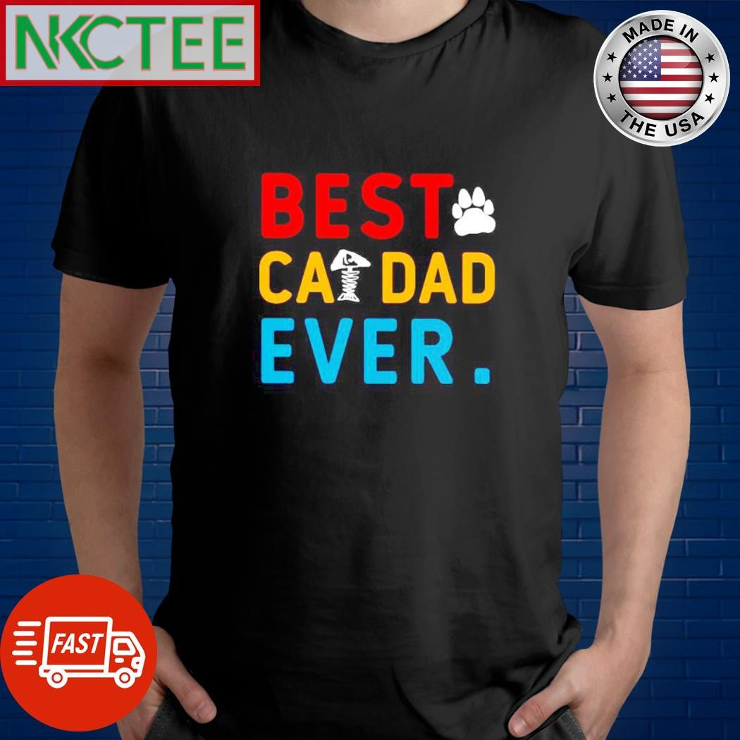 Top Best cat dad ever 2023 shirt