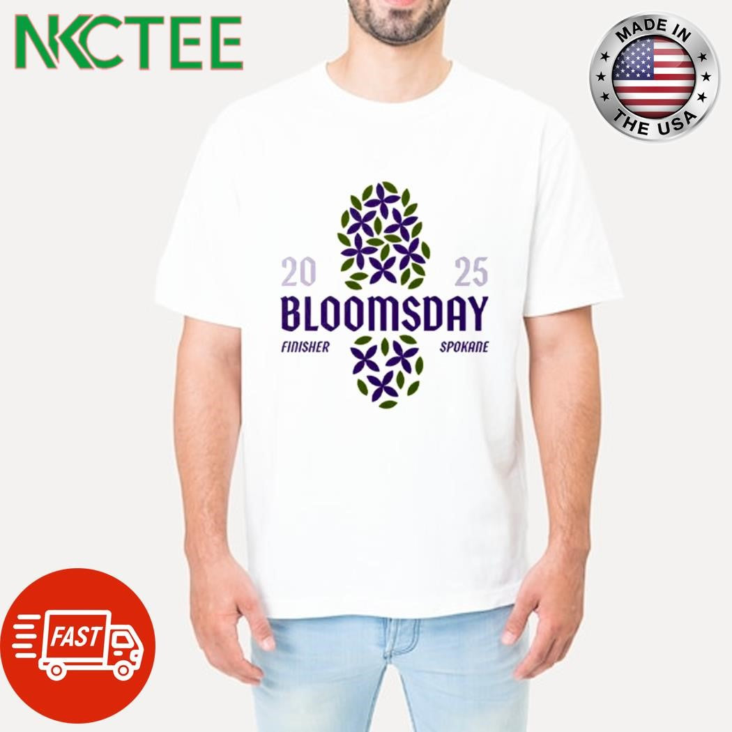 Top Bloomsday 2025 Finisher Spokane shirt
