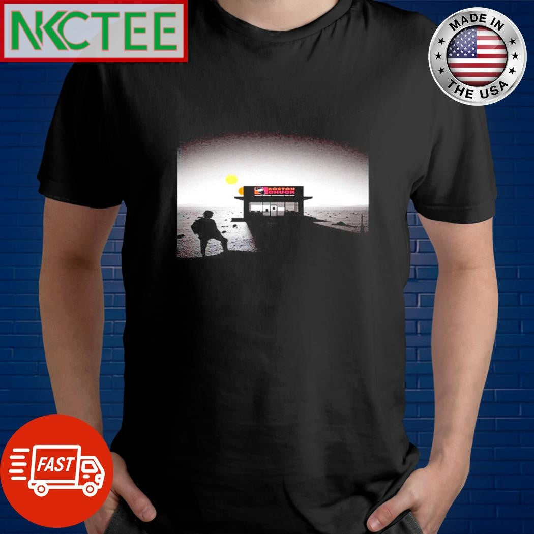 Top Boston Chuck in desert  BC Force shirt