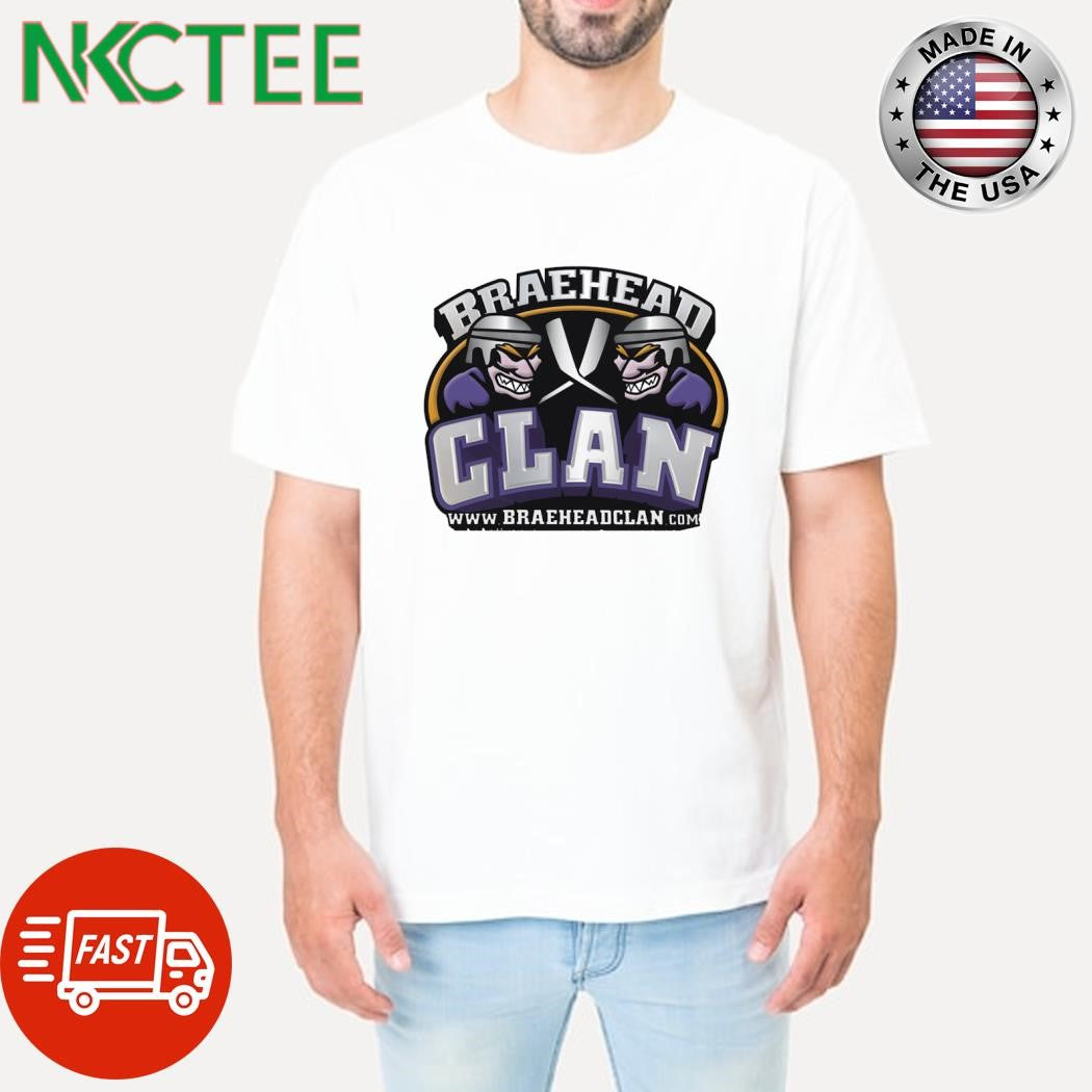 Top Braehead Clan Logo shirt