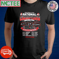 Top College football playoff National Champions Buckeyes The Path to a championship 12 21 24 Tennessee 42-17 Columbus shirt
