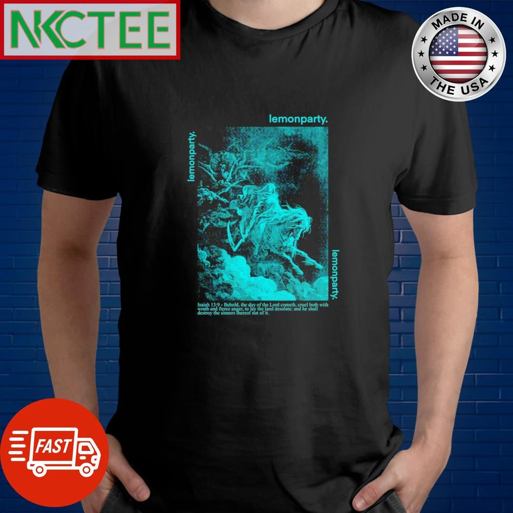 Top Death on a Pale Horse, an 1865 Isaiah 13 9-Behold, the day of the Lord cometh, cruel both with wrath and fierce anger shirt