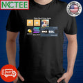 Top Donald Trump and Donald Duck and Binance new listing duck coin and Solana shirt