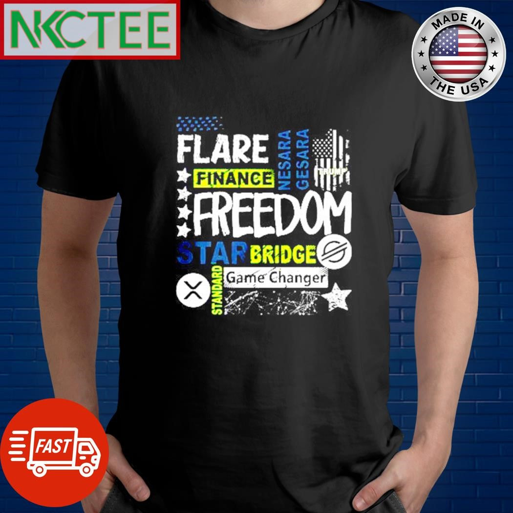 Top Flare finance Trump freedom starbridge game changer shirt