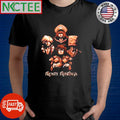 Top Frosty Faustings characters horror shirt
