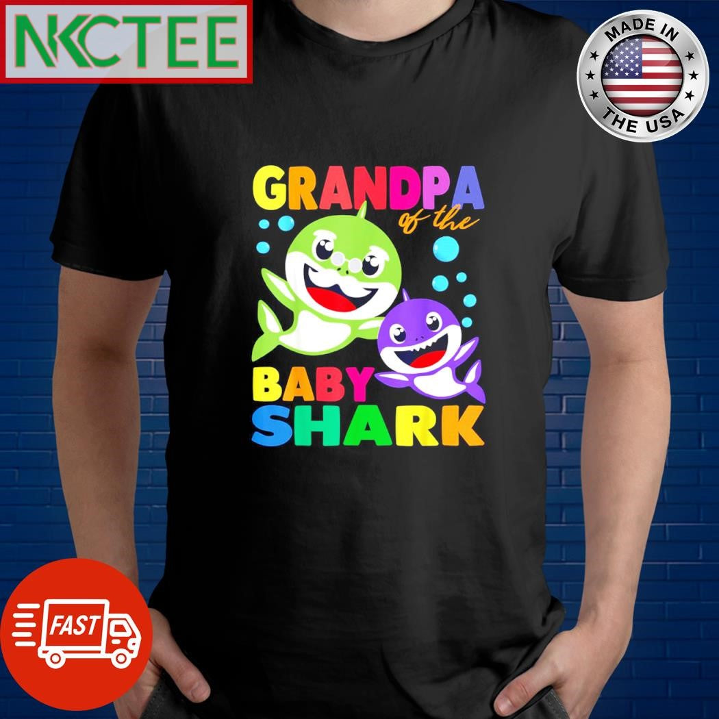 Top Grandpa Of The Baby Shark shirt