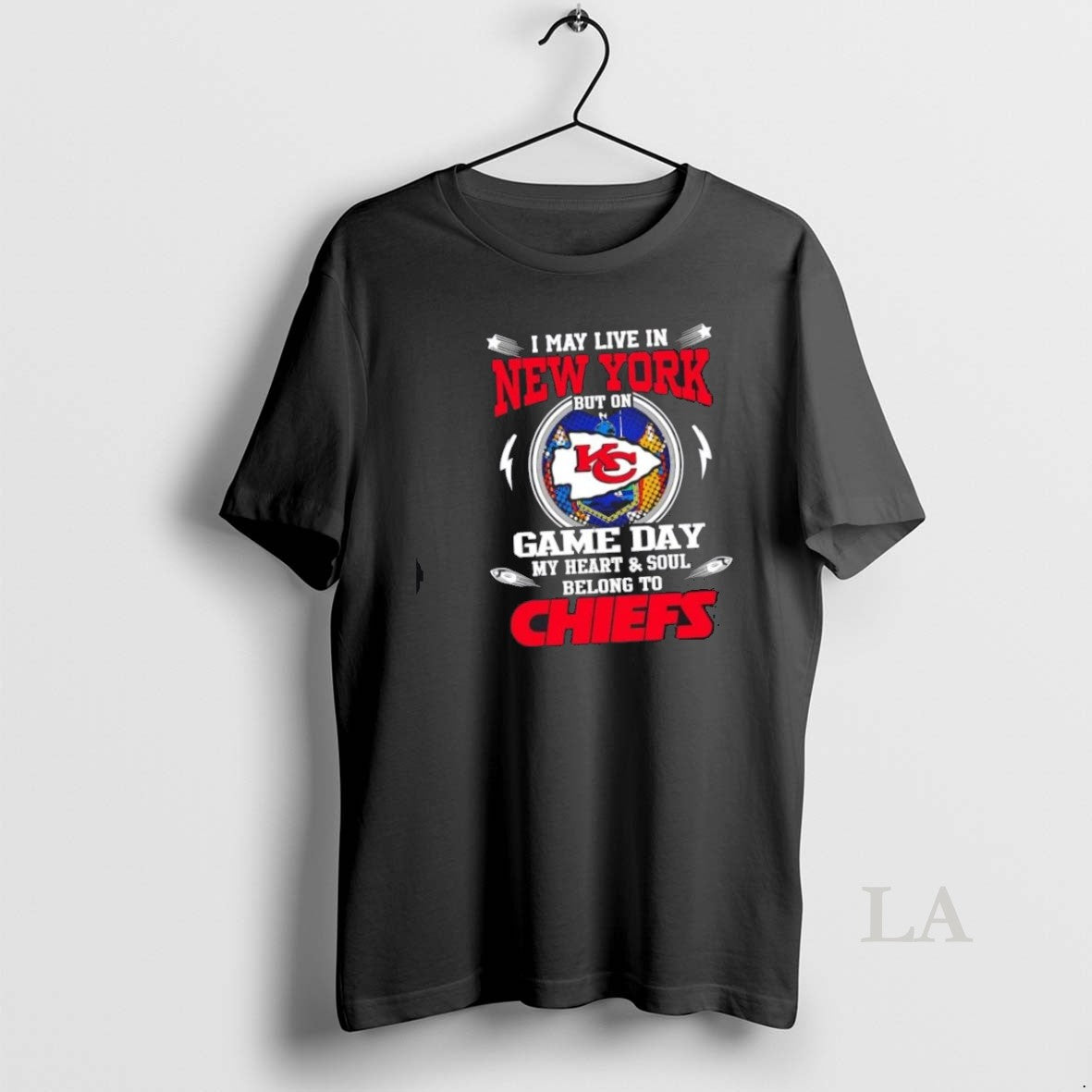 Top I May Live In New York But On Game Day My Heart And Soul