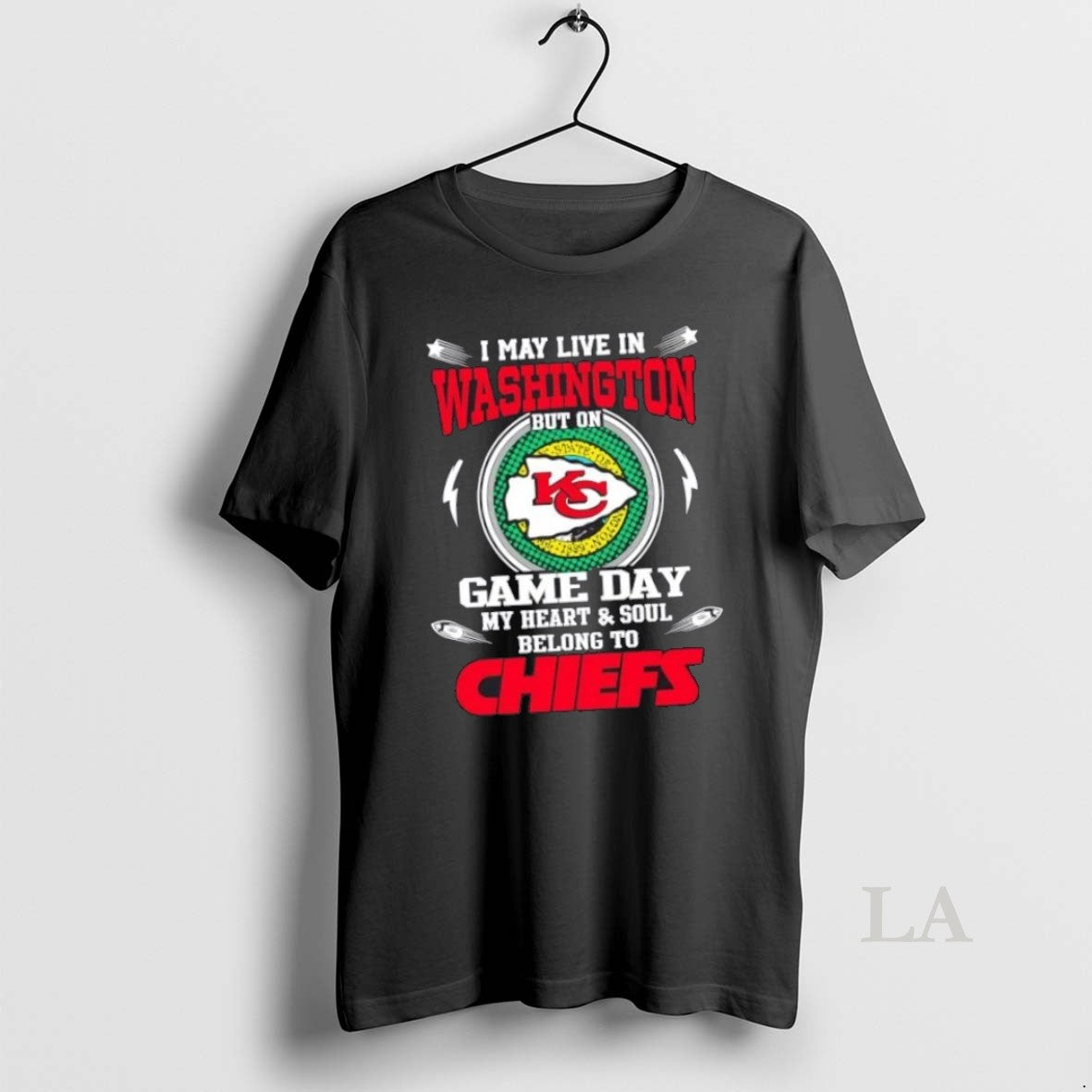 Top I May Live In Washington But On Game Day My Heart And Soul Belongs
