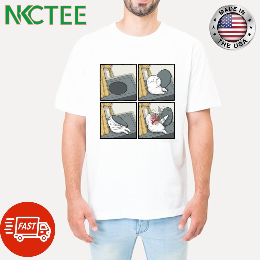 Top Kitty try ‘n get out his hole cat shirt