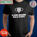 Top Live 2025 23rd Anniv shirt