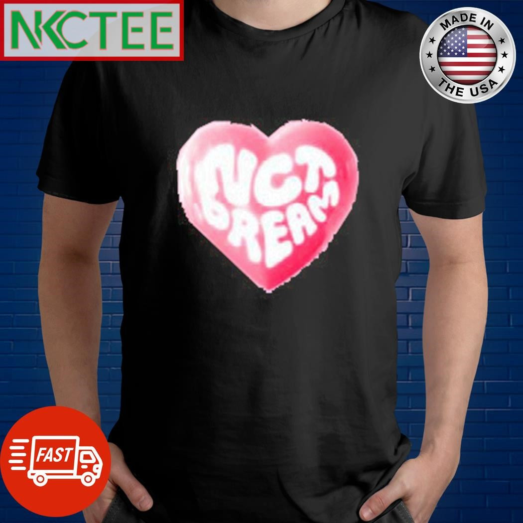 Top NCT Dream heart shirt