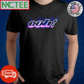 Top Ooh! graphic text shirt