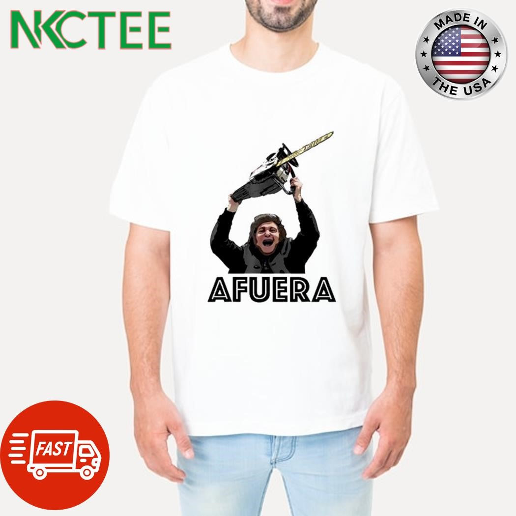 Top President Milei Afuera shirt