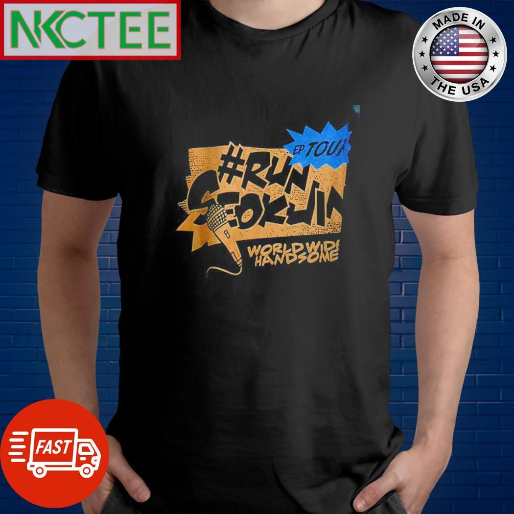 Top Runstoklin Ep Tour World Wide Handsome shirt