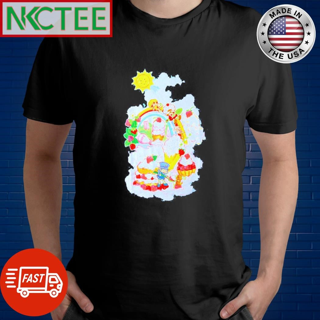 Top Strawberry Shortcake and Friends moon shirt