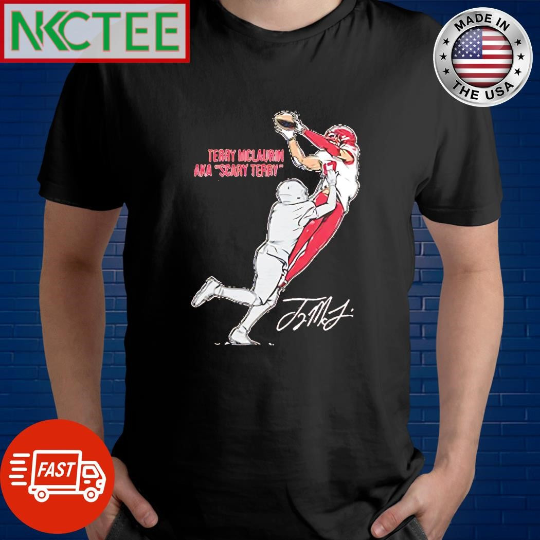 Top Terry McLaurin AKA Scary Terry Catch fly signature shirt