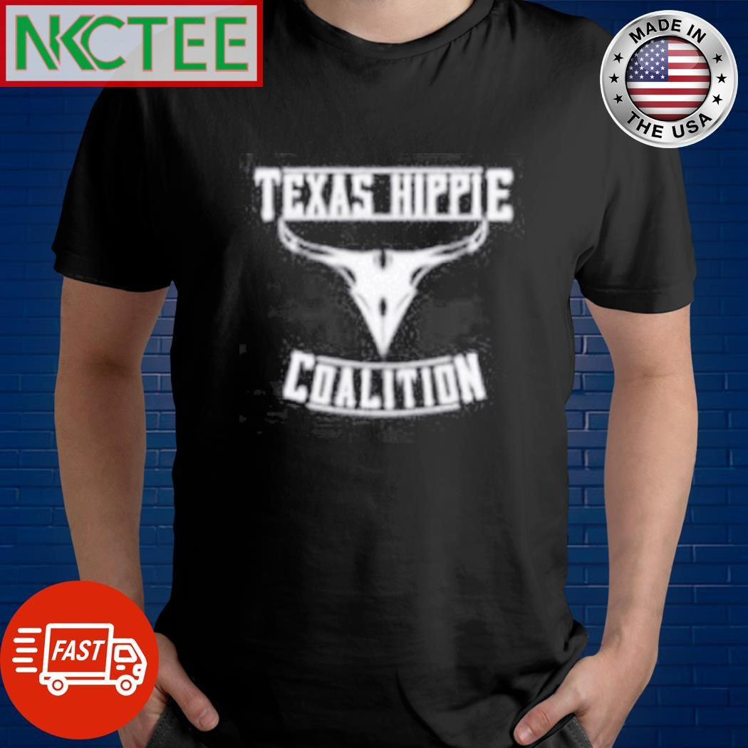 Top Texas Hippie Coalition bull shirt