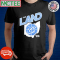 Top The Land C 216 Cleveland Cavaliers Ohio City map shirt