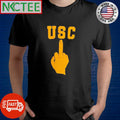 Top USC one finger shirt