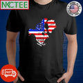 Top Updated Map Of America with Canada and Greenland map shirt