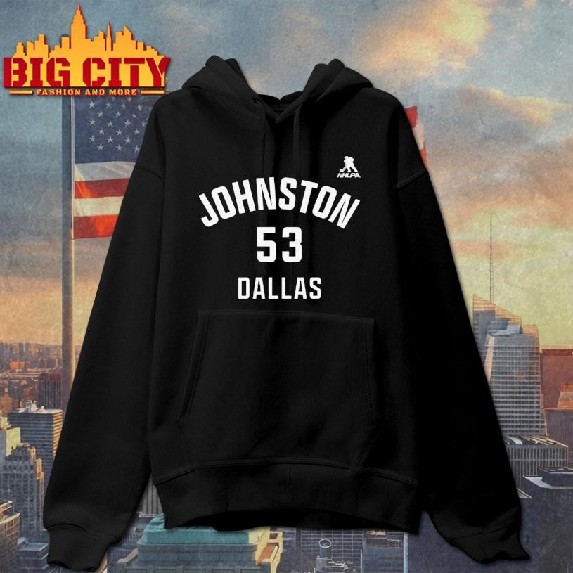 Top Wyatt Johnston 53 Dallas Stars Ice Hockey Nhlpa Shirt