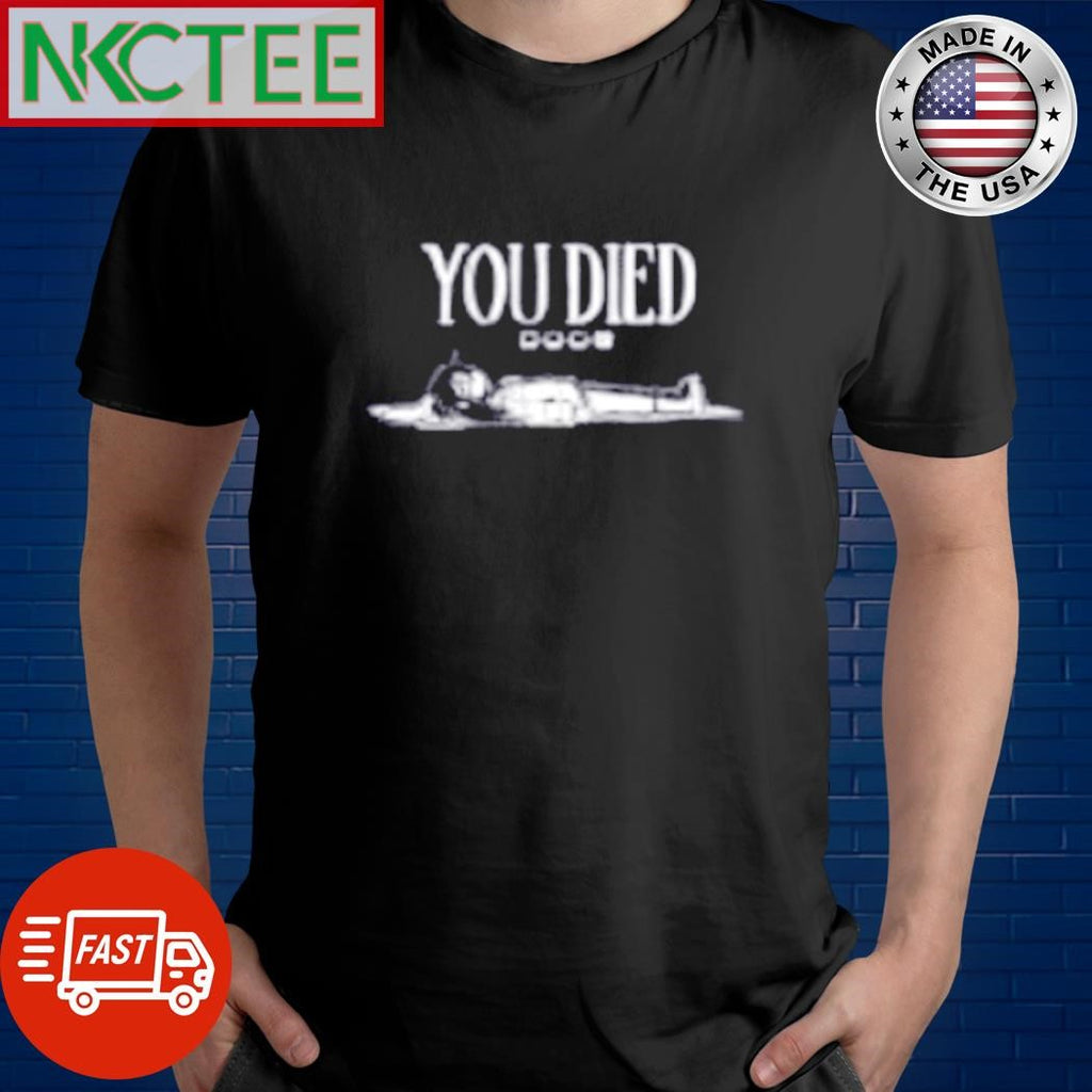 Top You died game over shirt