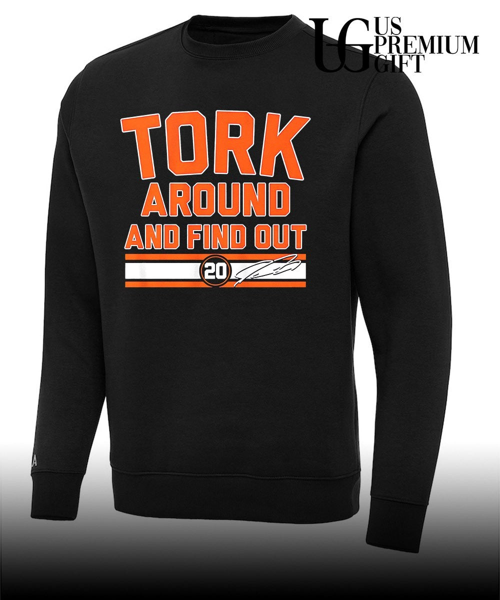 Tork Around and Find Out Spencer Torkelson Detroit Tigers baseball signature shirt