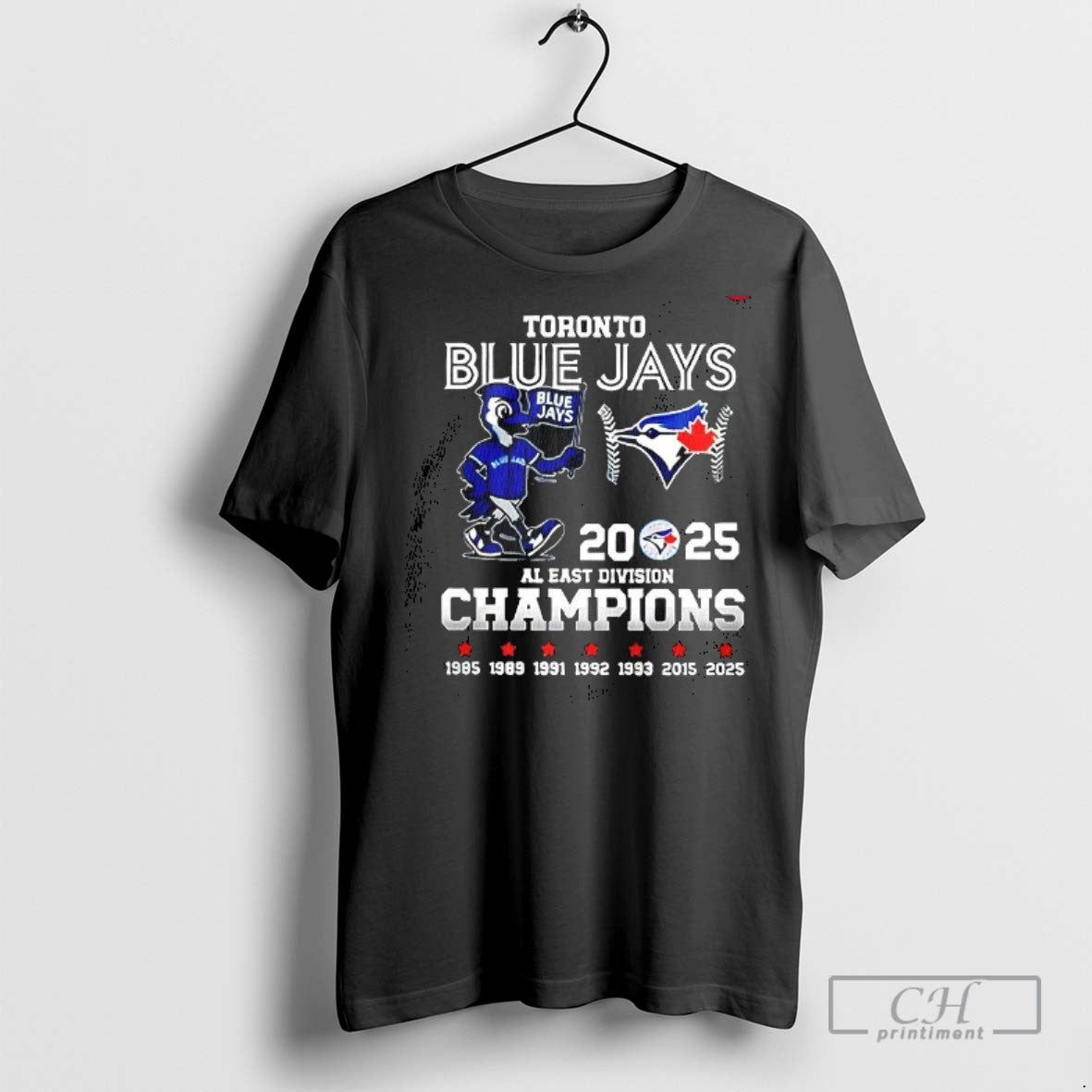 Toronto Blue Jay Al Central Division Champions 2025 T Shirts