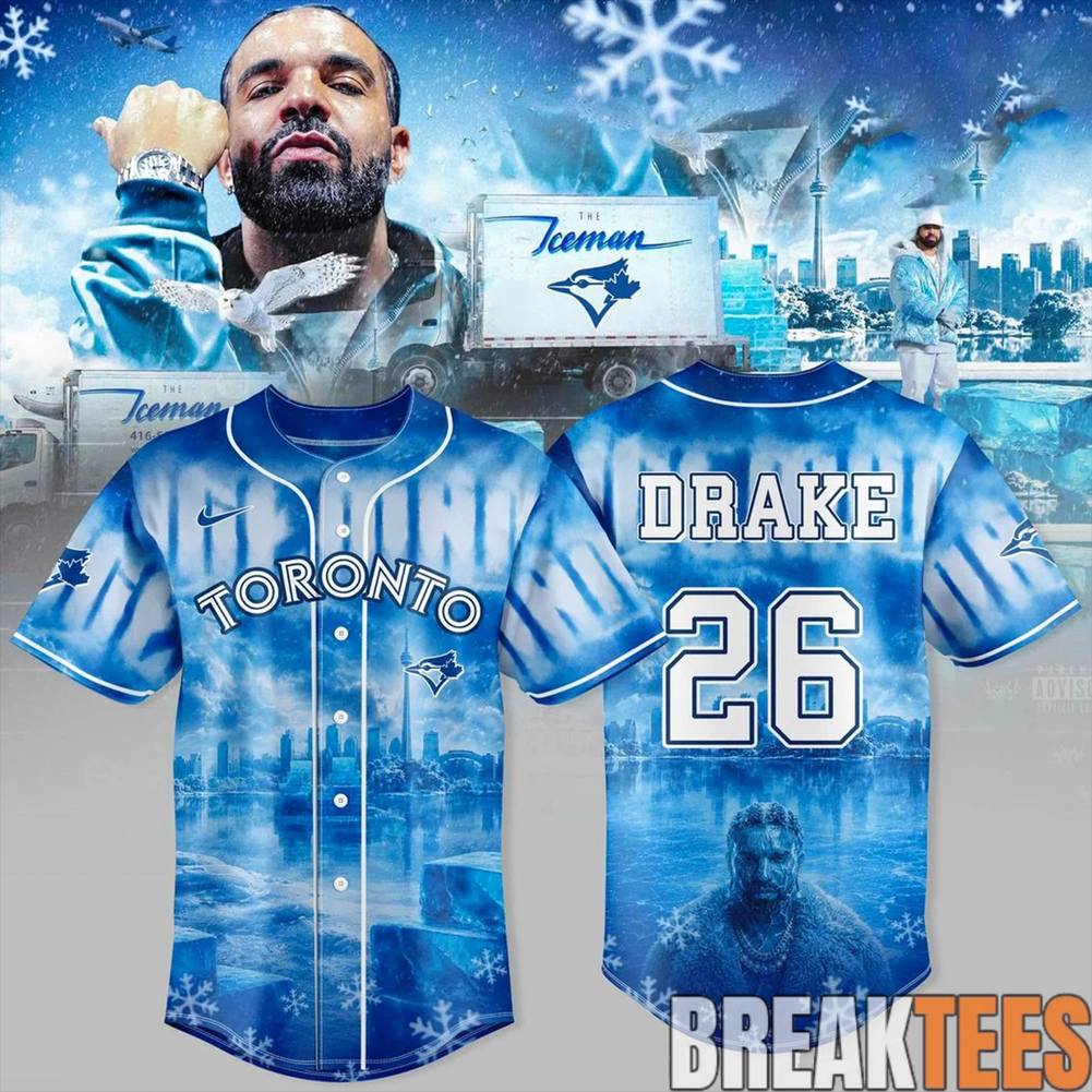 Toronto Blue Jays x Drake ICEMAN 2026 Baseball Jersey