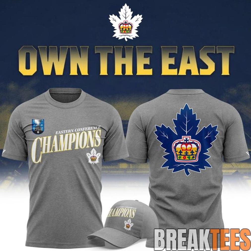 Toronto Marlies 2026 Eastern Conference Champions Grey Shirt