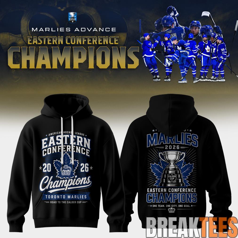 Toronto Marlies AHL 2026 Eastern Conference Champions Hoodie