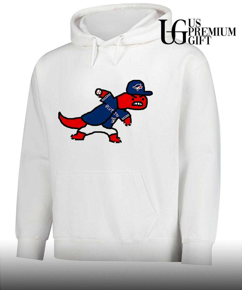 Toronto Raptors and Toronto Blue Jays mascot mashup shirt