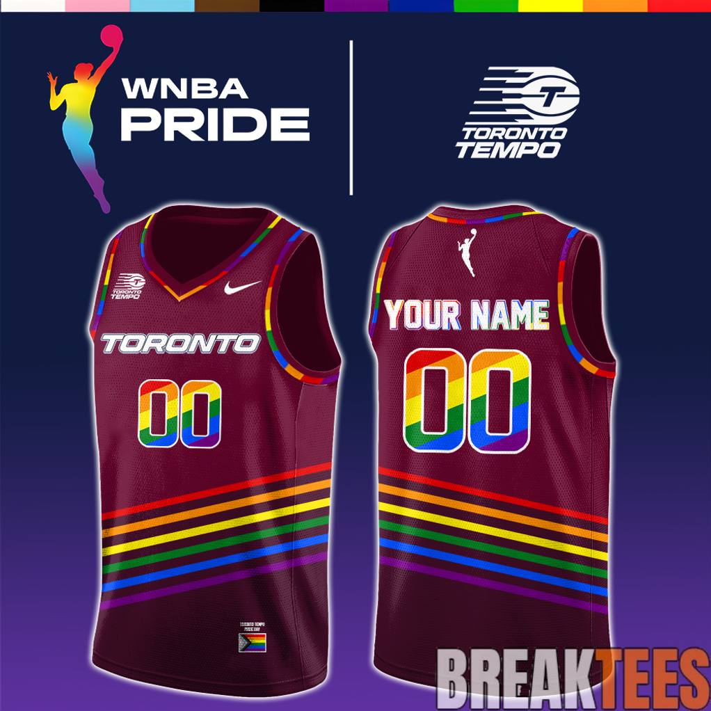 Toronto Tempo 2026 WNBA x Pride Day Limited Edition Jersey