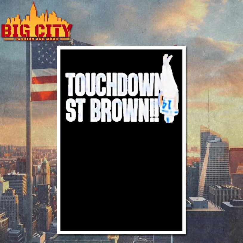 Touchdown St Brown Tour 2025 Shirt