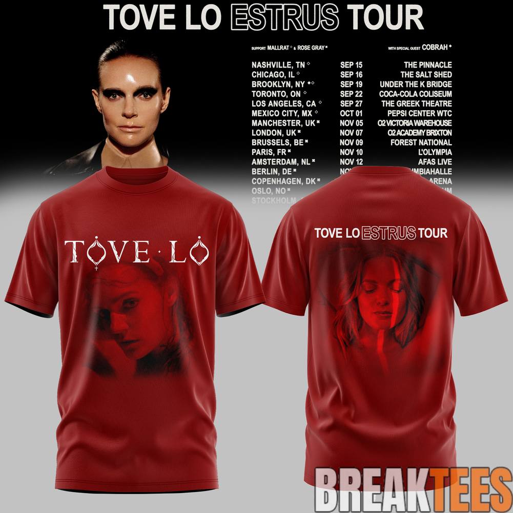 Tove Lo ESTRUS Tour 2026 Shirt