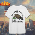 Trashed Panda is My Spirit Animal Funny Racoon Meme Shirt