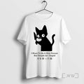 Trending Black Cat With A Knife Japan I Want To Be A Nice Person But