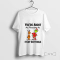 Trending Grinch And Max Youre About As Pleasant As An Itchy Butthole Merry Christmas Premium