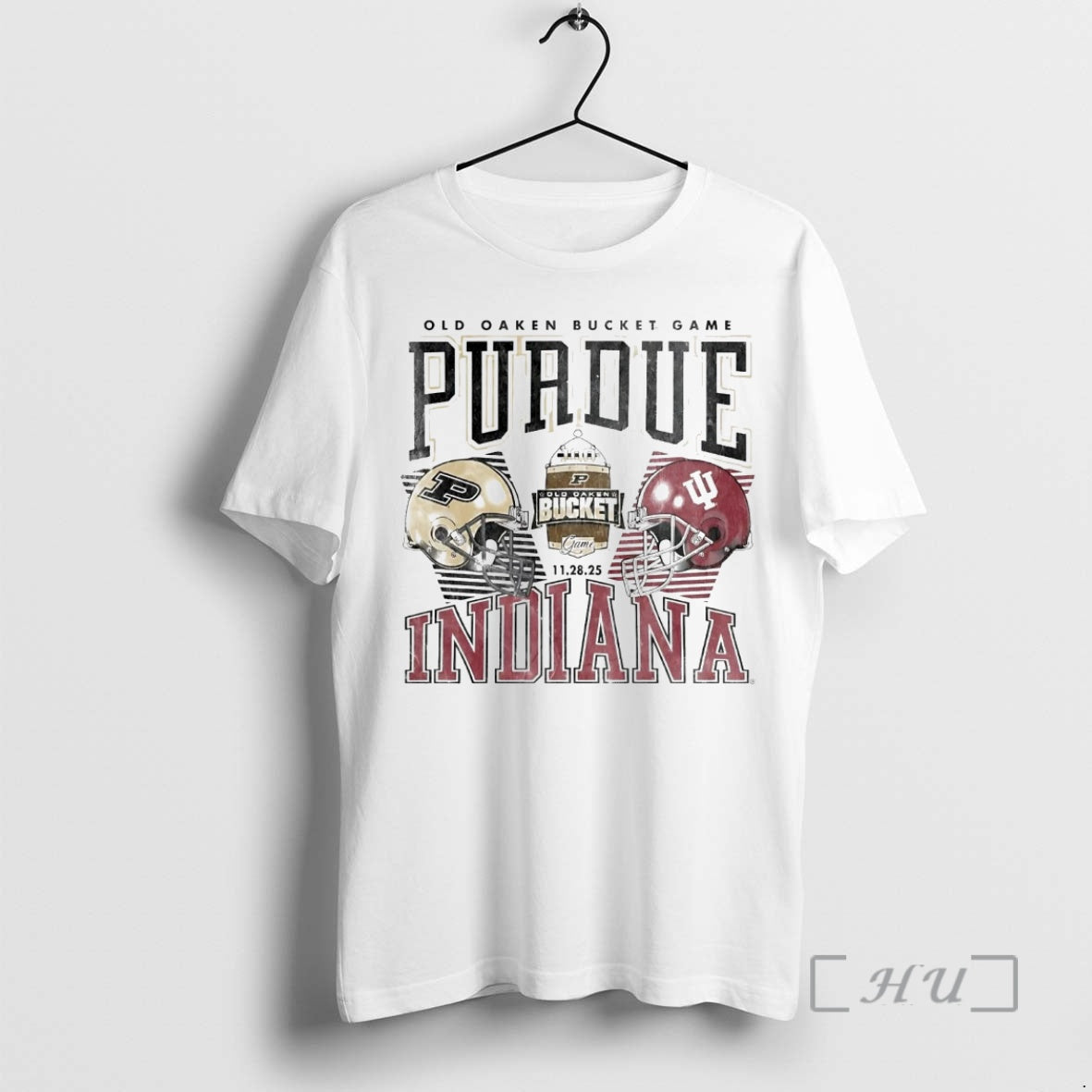 Trending Indiana Vs Purdue 2025 Old Oaken Bucket Helmet Matchup