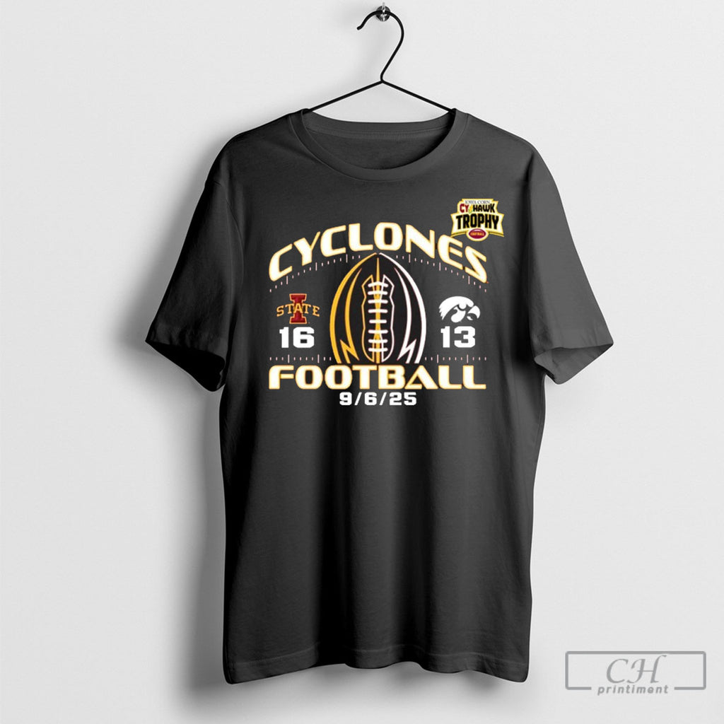 Trending Iowa State Cyclones Football Beat Iowa Hawkeyes 2025 Cy Hawk Trophy Score