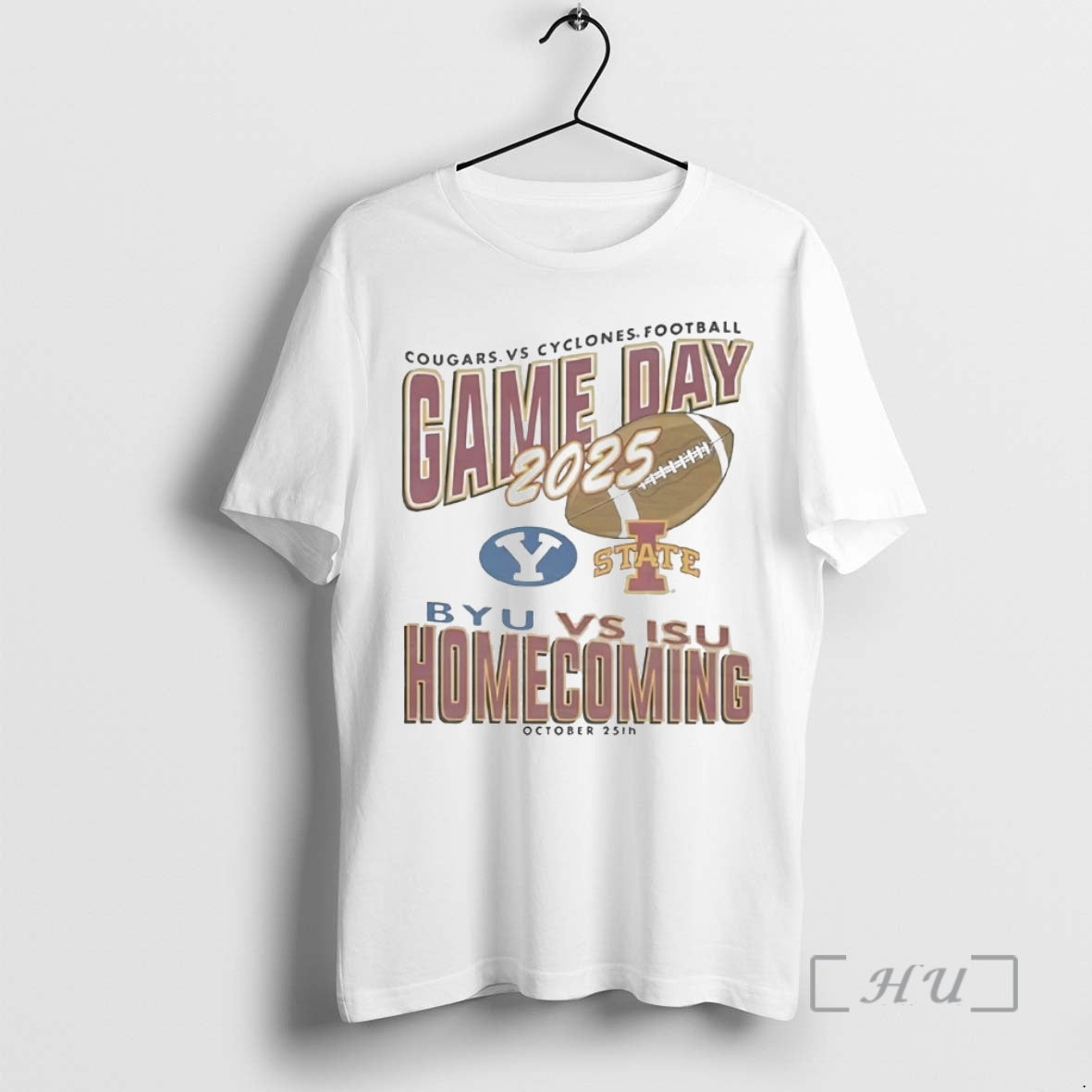 Trending Iowa State Cyclones Vs Byu Cougars 2025 Game Day Homecoming Premium T Shirts Sweater