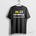 Trending Michigan Wolverines Basketball Yaxel Lendeborg Forward 23 Modern
