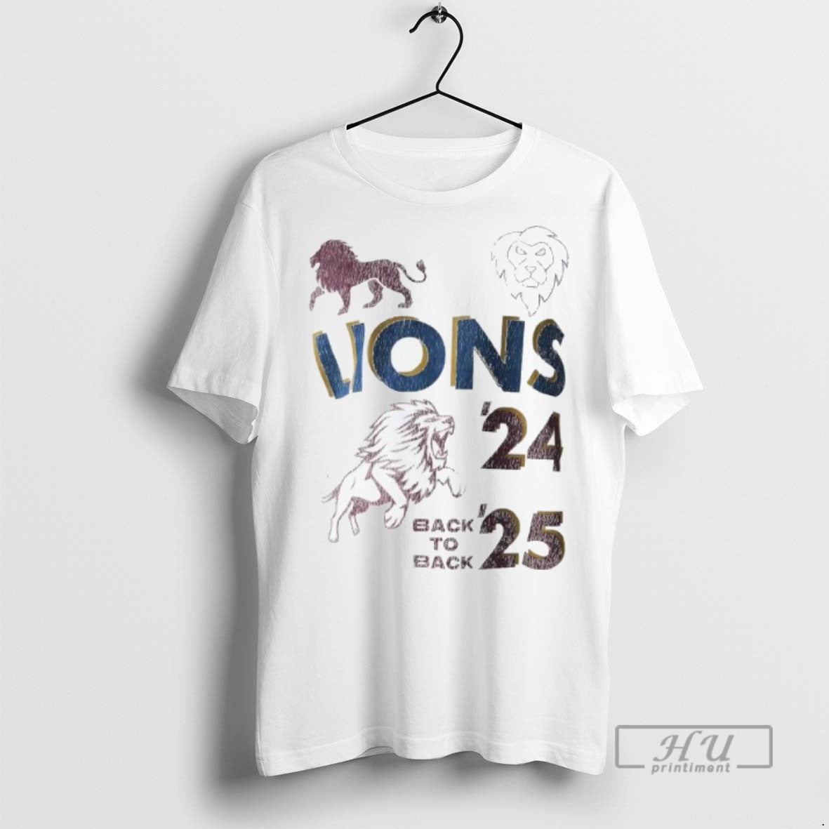 Trending Officials Detroit Lions The Pride Of Brisbane Back To Back T Shirt