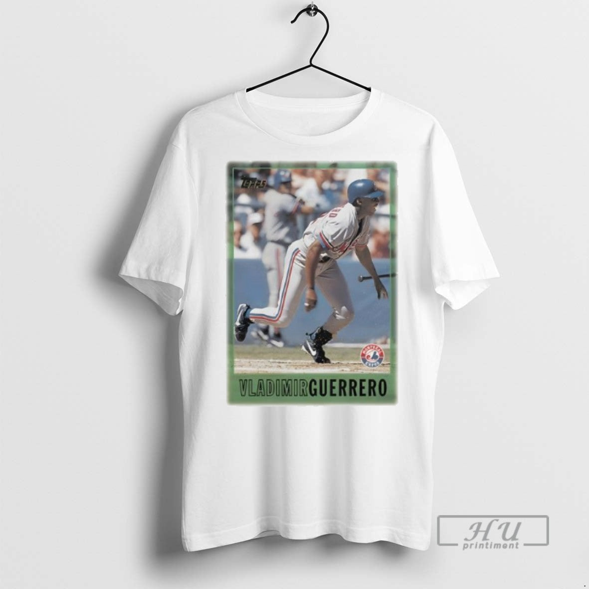 Trending Officials Montreal Expos Vladimir Guerrero Baseball Card Player Mlb T Shirt