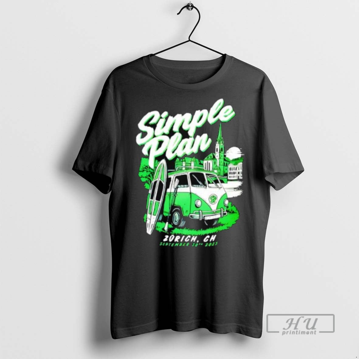 Trending Officials Simple Plan Zurich Ch September 30 2025 Concert T Shirt