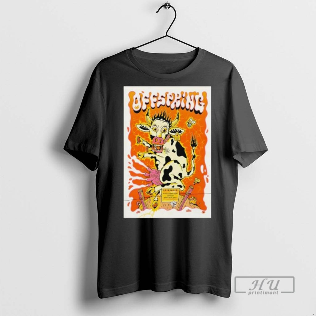 Trending Officials The Offspring Sept 30 2025 Hallenstadion Zurich Cow T Shirt